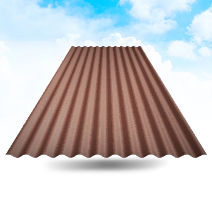 CORRUGATED-BRICK RED