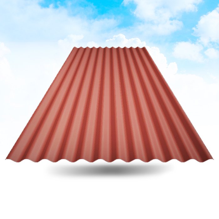 CORRUGATED-JUJUNE RED(Maroon)