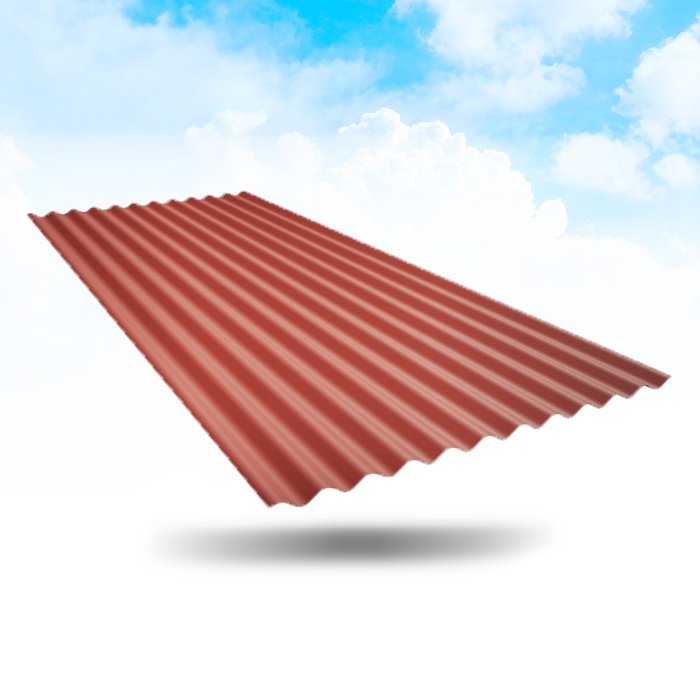 CORRUGATED-JUJUNE RED(Maroon)