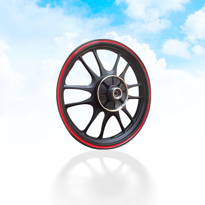 Rear rim 12 spikes
